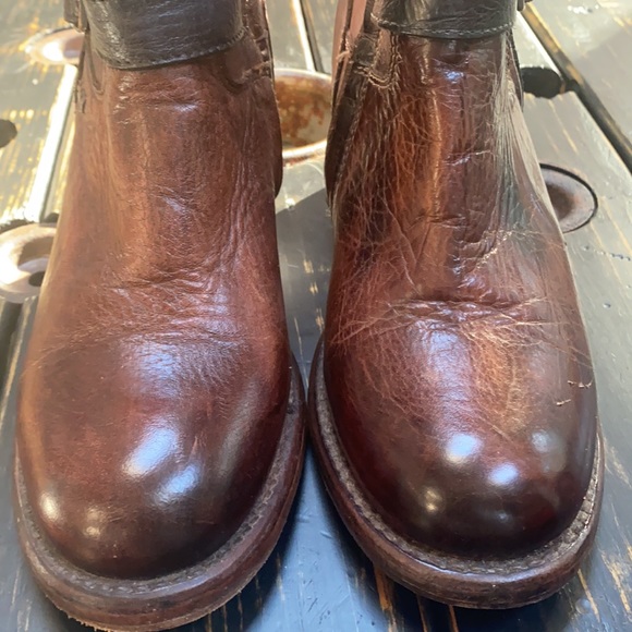 Bed Stu Ankle Boots with Double Buckle detail - Picture 5 of 14